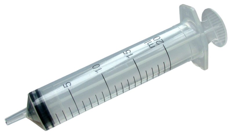 BD Syringe 20ml Luer Slip Eccentric Tip (Plastipak)