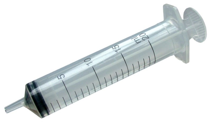 BD Syringe 20ml Luer Slip Eccentric Tip (Plastipak)