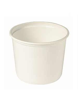 Container Plast Grad Wht 770ml
