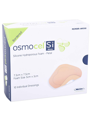 Osmocel Silicone Foam Bordered 7.5 x 7.5 c