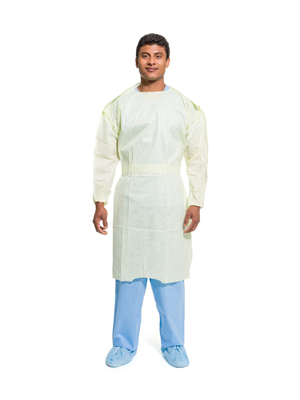 Halyard* Isolation Gown, Yellow, Large