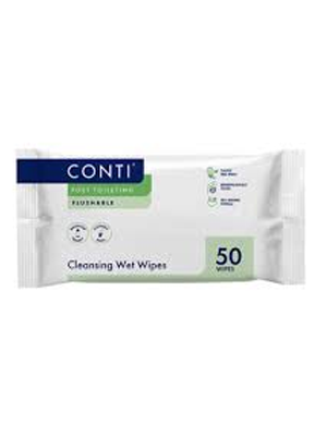 Conti Wet Wipes Pk 50