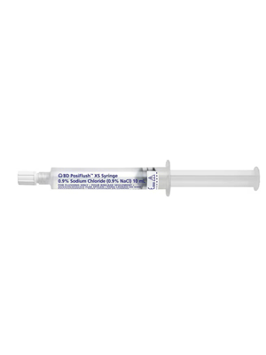 BD PosiFlush XS Saline 10ml Externally Sterile