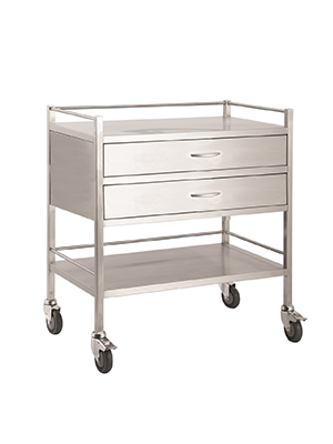 Trolley S/S 2 Drw 500x500x900 Each