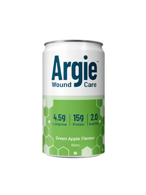 Argie Arginine Green Apple 150ml Can Ct12