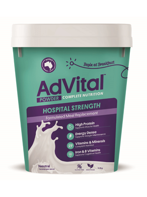 AdVitalPlus Hospital Neutral 5.2kg Pail EA