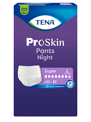 Tena ProSkin Pants Night Super Lrg Pk 30