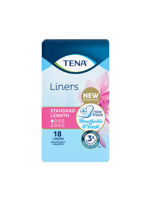 Tena Liner Standard Length Pk 18