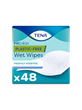 Tena Plastic Free Wet Wipes Pk 48