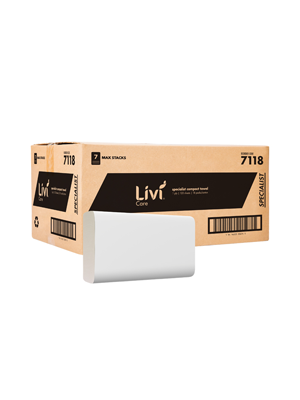 Livi Compact Towels 120sheet Ct 18