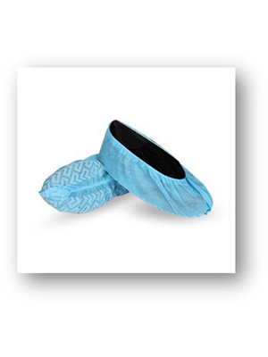 Shoe Covers Blue 40cm x16cm