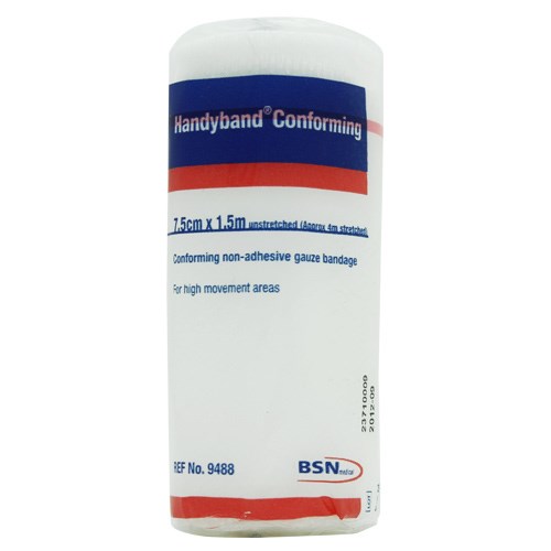 BSN Handyband Conforming Gauze Bandage 7.5cm x 1.5m