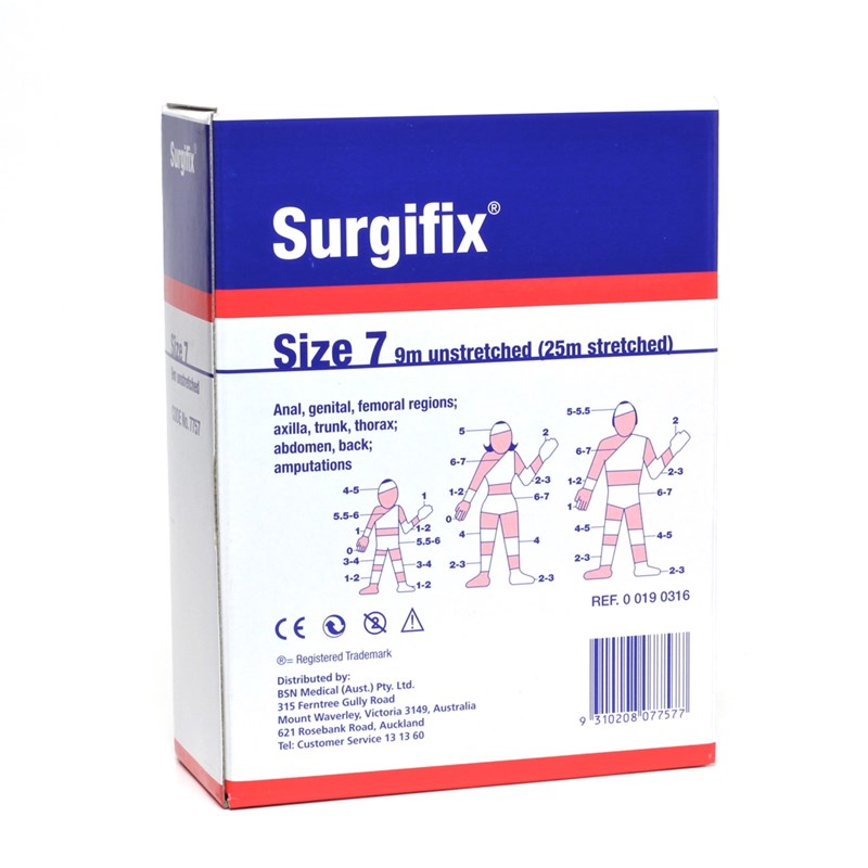 BSN Surgifix Tubular Elastic Net Bandage Size 7