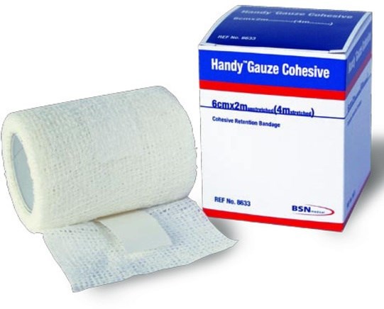 BSN Handygauze Cohesive Bandage 6cm x 4m 