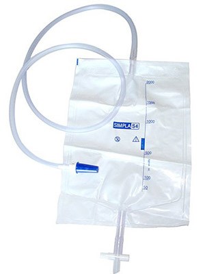 Simpla S4 Urine Drainage Bag 100cm Sterile 2ltr