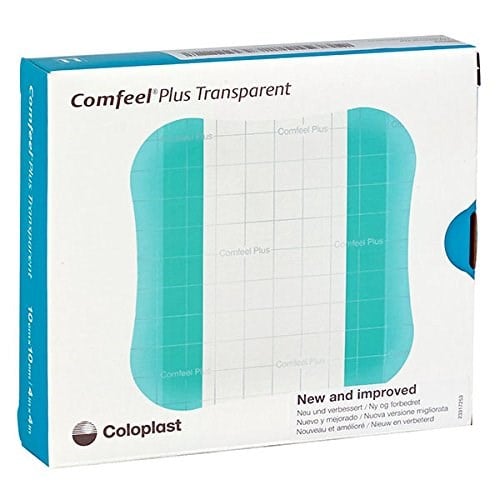Comfeel Plus Transparent 10cm x 10cm