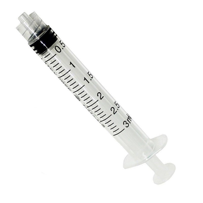 Syringe 3ml Luer Lok Plastipak