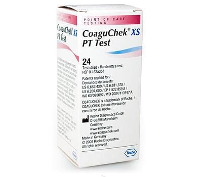 Roche Coaguchek XS PT Test Strips