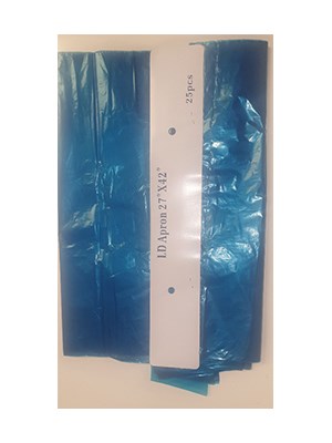 Plastic Apron (Blue) Hanger - Pk/25