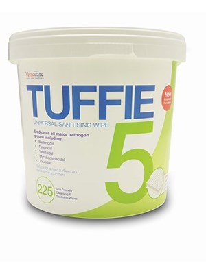 Tuffie 5 Wipes Tub of 225