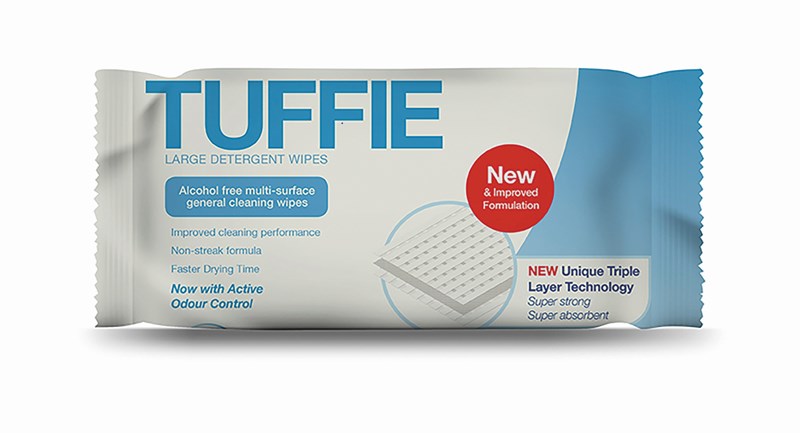 Tuffie Multi Surface Cleaning Wipes - Pkt/100