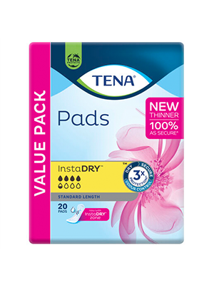 TENA Pad InstaDRY Standard Length