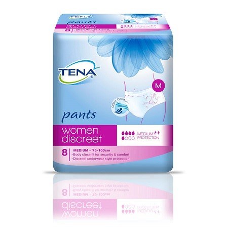 Tena Pants Women Descreet Lrg 8s