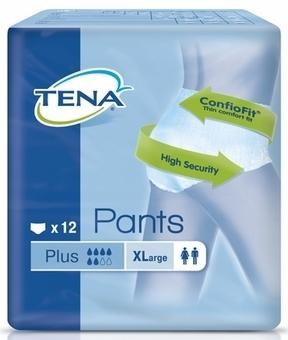 Tena Pants Plus XLrg 12s