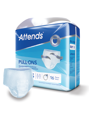 Attends Pull-Ons 8 Small – Pk/16