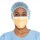 HALYARD Fluidshield Lvl 3 Fog-Free Surgical Mask w/ties
