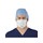 HALYARD Fluidshield Lvl 3 Surgical Care Bear Mask  w/ties