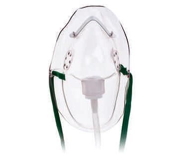 Hudson Mask Medium - Concentration Elongate Adult Mask with 7ft 02 tubing