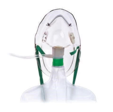 Hudson Nonrebreathing Mask with Safety Vent - Adult w/out tubing