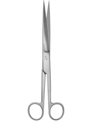 Liberty Surgical Sharp/Sharp Straight Scissors 16cm