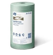 Tork Green Long Lasting Cleaning Cloth (Ct4)