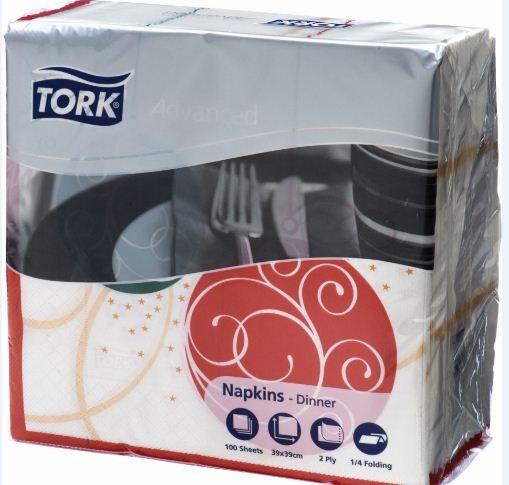 Tork Napkins Christmas Dinner
