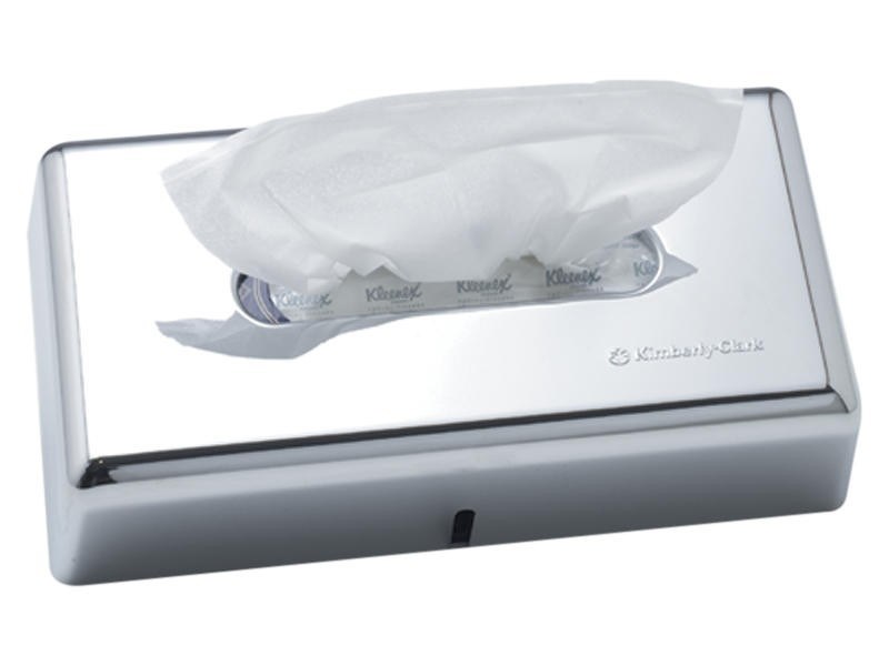 Kleenex Facial Tissue Chrome/ABS Dispenser