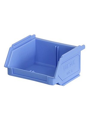 Plastic Storage Bin 6 Blue