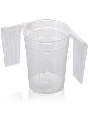 Beaker Feeder Cup 250ml with easy-grip handles 