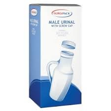 Surigipack Male Urinal with Screw Cap