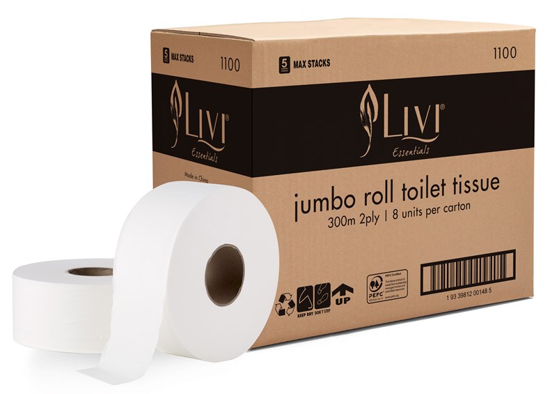 Livi Ess Jumbo Toilet Paper 300m