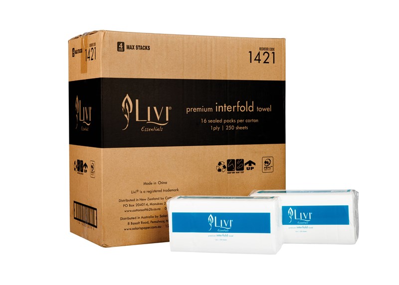Livi Ess Interfold Paper Towel
