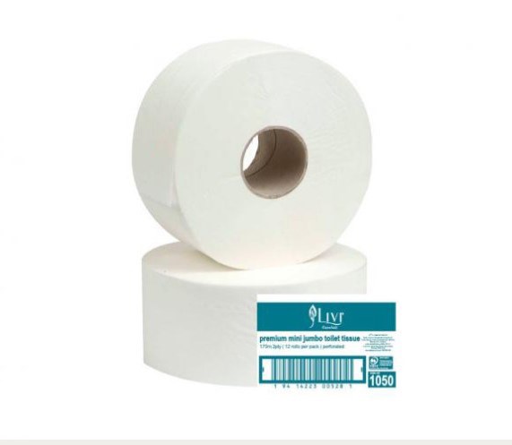 Livi Ess Premium Mini Jumbo Toilet Tissue