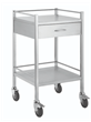 Trolley Stainless Steel 1 Drawer 500x500x900