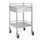 Trolley Stainless Steel 1 Drawer 500x500x900