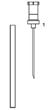 Codan Air Inlet Needle with Non-Wetable Filter 18g x 8cm