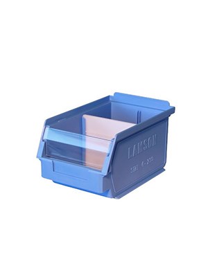 Plastic Storage Bin 4 Blue