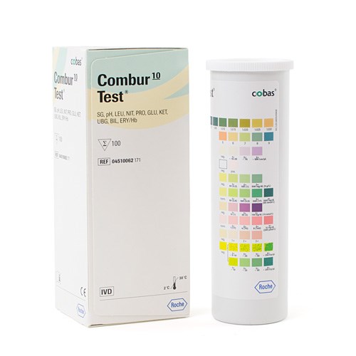 Combur 10 Test Urinalysis Strips