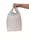 Plastic Singlet Bag White