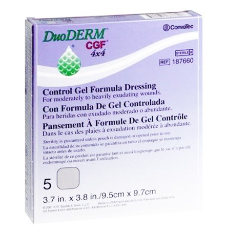 DuoDERM CGF Sterile Dressing 10 x 10 cm